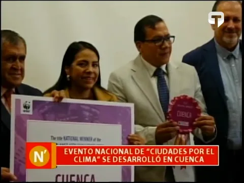 Evento Nacional de Ciudades por el clima se desarrolló en Cuenca