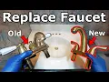 DIY How to Replace and Install a Bathroom Sink Faucet