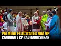 Download Lagu PM Modi felicitates NDA candidate for VP post, CP Radhakrishnan at NDA Parliamentary Party meet