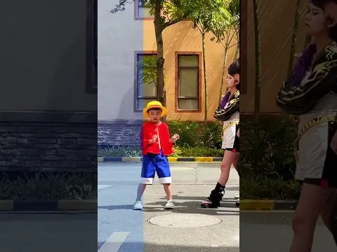 当他们碰到一个小恶魔😈 #海贼王 #funny #路飞