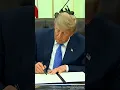 Trump sign order that aims to reduce the number of childhood vaccinations
