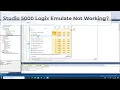 Troubleshooting Studio 5000 Logix Emulate Tips