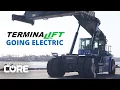 Terminalift s electric Reach Stacker - Port of San Diego