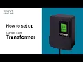 Manual of Low voltage transformer Patriot Lighting