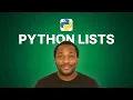 Python Lists Machine Learning Foundations