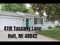 4118 Tuscany Lane Holt MI 48842
