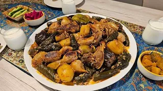 أطيب دولمة اسويها بحياتي حامضه ولاجعه وذايبه وعلى أصولها الدولمة العراقية المضبوطة 