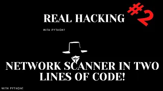 Creating a Network scanner - Hacking with Python
