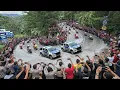 Download Lagu GEMPAR !!! MOMEN JARANG TERJADI, Parade Ratusan Pengendara Motor Dikawal Polisi di Sitinjau Lauik