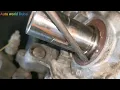 how to change crankshaft oil seal how to replace front crankshaft oil seal