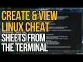 Cheat Sometimes a Cheat Sheet Is Better Than A Manual