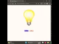 How to Turn Blub ON OFF Using HTML CSS JavaScript Simple Toggle Button Tutorial