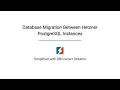 Migrate PostgreSQL Databases to Hetzner Cloud DBConvert Streams Tutorial