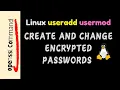Create and change encrypted user passwords in Linux with openssl