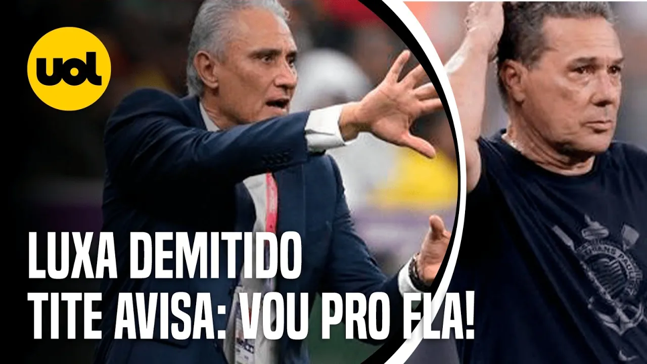 ???? LUXEMBURGO É DEMITIDO DO CORINTHIANS! TITE AVISA TIMÃO QUE FECHOU COM FLAMENGO, DIZ RMP
