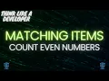 How Apps Count Matching Items in C Count Even Numbers in an Array