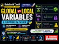 Python Functions Variables Explained in Tamil Global vs Local Variables