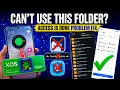 No Developer No Shizuku Access is denied Problem Fix Can t Use This Folder problem on Android