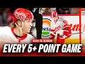 Download Lagu Every 5+ Point Game by an NHL Player in 2024-25