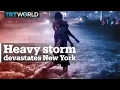 Flash flooding paralyses life in New York and New Jersey
