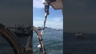 ⛵️Coast Guard Escort!