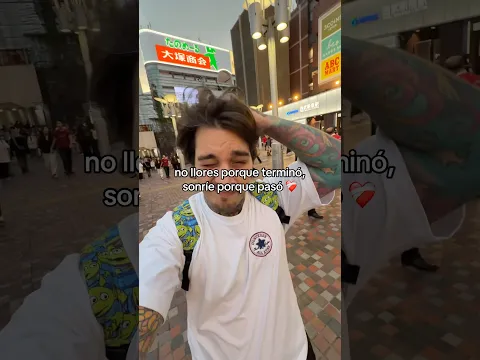 no llores porque terminó 🥲