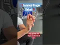 Jammed Finger Rehab isometrics