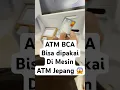 Tutorial cara mengambil uang Yen dengan menggunakan kartu BCA di mesin ATM 7-Eleven Jepang #travel