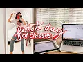 FIRST DAY OF JUNIOR YEAR UGA online classes work getting organized