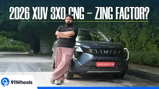 2026 Mahindra XUV 3XO ZNG - Efficiency goes Zing