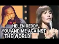 Powerful! HELEN REDDY - You and me against the world REACTION - First time hearing