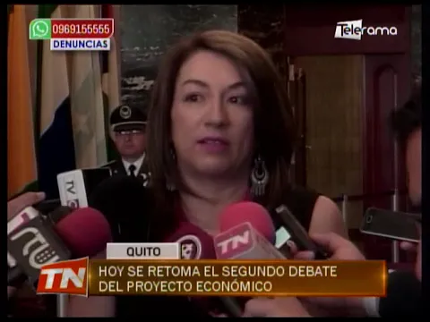 Hoy se retoma el segundo debate del proyecto económico