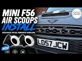 Surface 33 MINI F Series Air Duct Scoop Install - KillAllChrome