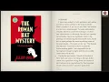 The Roman Hat Mystery: A Problem in Deduction by Ellery Queen | Complete Audiobook (Full Cast)