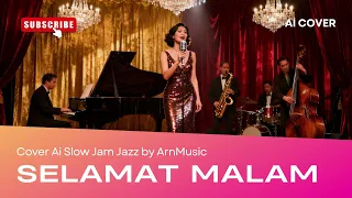 selamat malam slow jam jazz cover version l ai cover