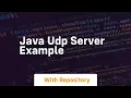 java udp server example