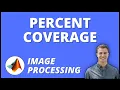 Percent Pixel Coverage of a Binary Image in MATLAB Image Processing
