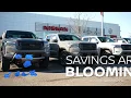 Savings are blooming this spring at Nissan of Gadsden