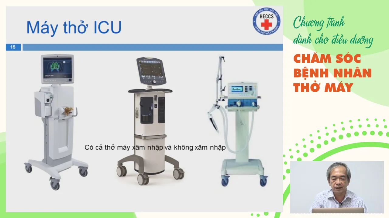 Chương trình đào tạo thở máy cho điều dưỡng #1: Cấu tạo chung của máy giúp thở