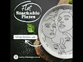 flat stack-able plates