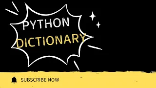 Python Class 15 Python Dictionary