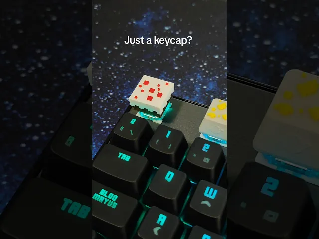 Minecraft Cake Keycap video thumbnail