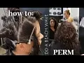 how to do a BEACH WAVE PERM