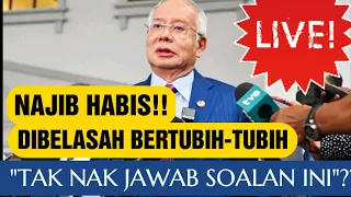 najib habis dibelasah bertubih tubih 