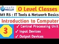 m1r5 Class-3 Central processing unit CPU Input devices Output devices O LEVEL