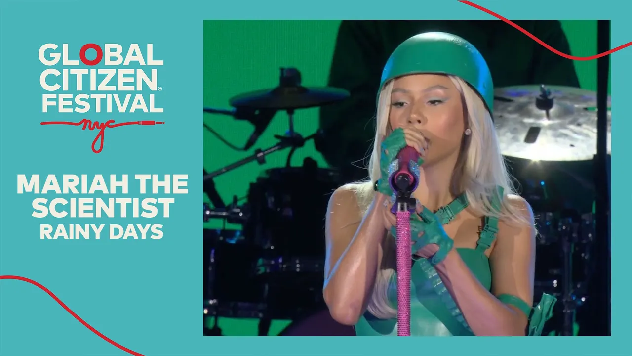 Mariah the Scientist Performs “Rainy Days” | Global Citizen Festival NYC 2025