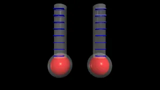 Python programming double thermometer different speeds