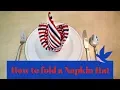 Napkin folding - A Hat