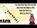 Download Lagu *_* El juego del calamar 3, Oye tú *_*  flauta dulce fácil, tutorial con animación, canción fácil