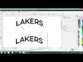 Curving Text in CorelDraw with the Envelope Tool and Text to Path